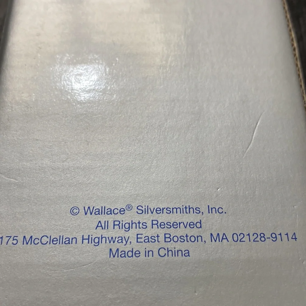 Old Store Stock Wallace Silver Smiths Danish Collection Silver Plated Spoon!